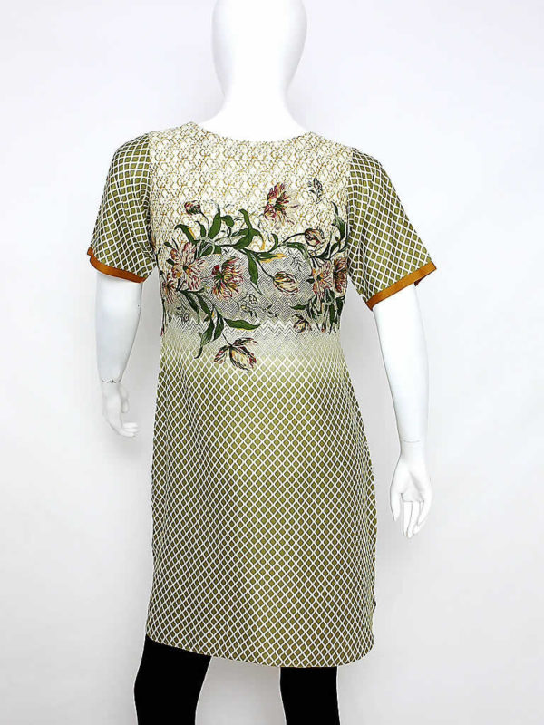Earthen Floral Tunic Dress